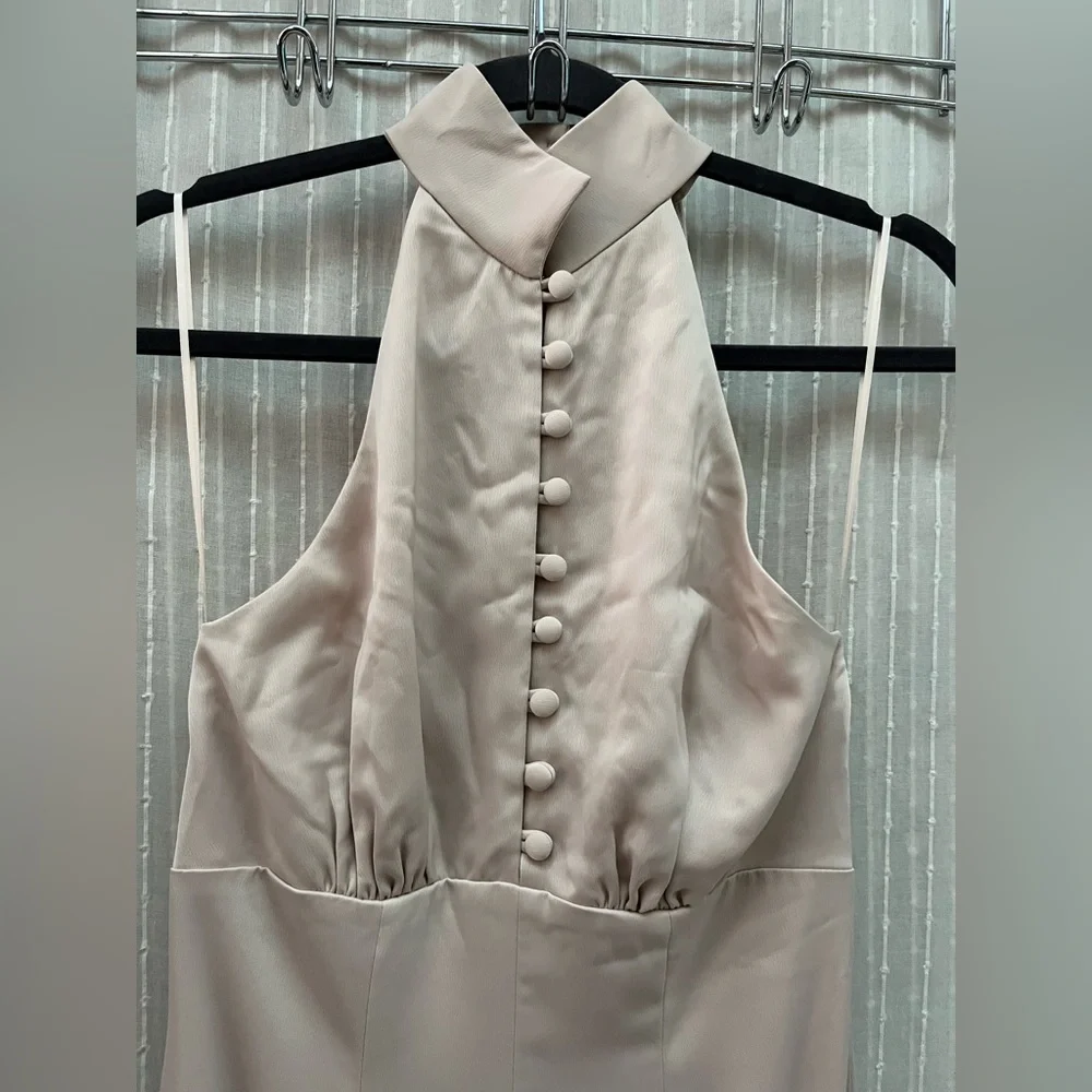 🔆C/MEO Collective Blush Satin Dress(light pink) - Picture 9 of 14